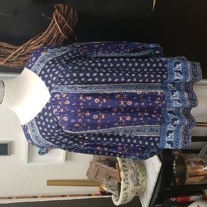 Velzera Boho Blouse -- XL
